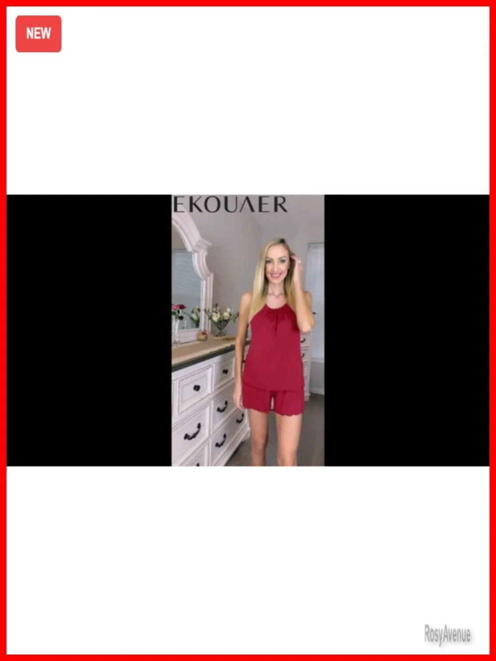 Sleeveless Pajama Set - Soft Sleepwear Tank Top & Shorts Lounge Set